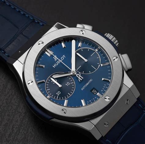 hublot chronograph blue|chrono24.com.